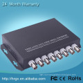 Made in China 8 channel video audio converter/video transceiver extend range from 20-100km